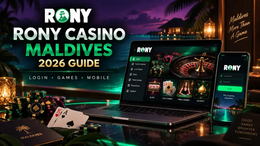 Rony Casino Maldives guide 2026
