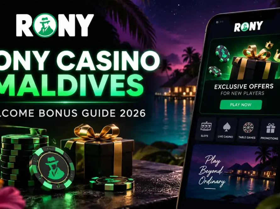 Rony Casino Maldives welcome bonus guide 2026