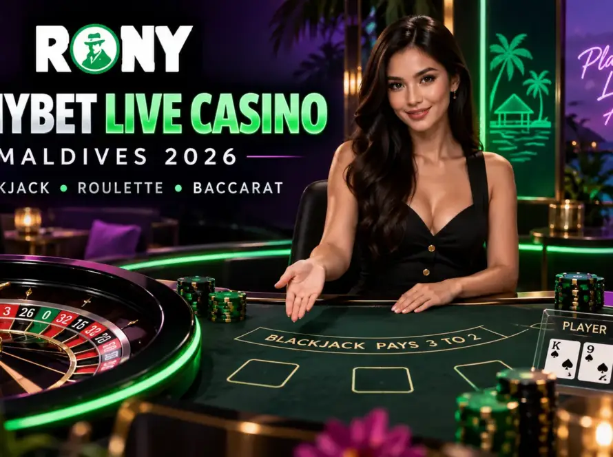 RonyBet live casino Maldives 2026