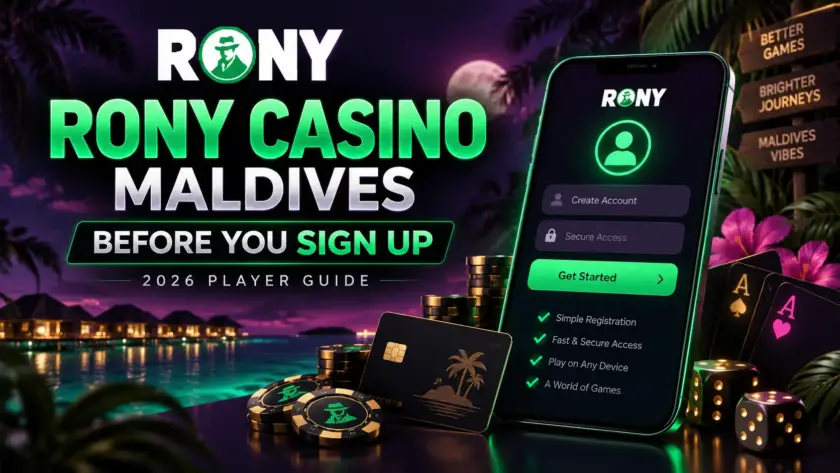 Rony Casino Maldives before signing up in 2026